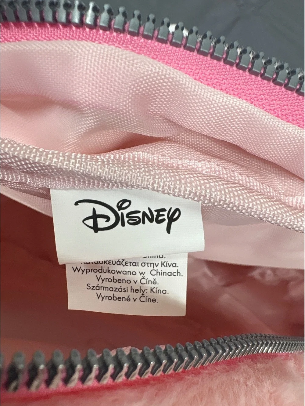 Disney Claire's Pink Plush Minnie Mouse Munchling With Party Hat Mini Backpack
